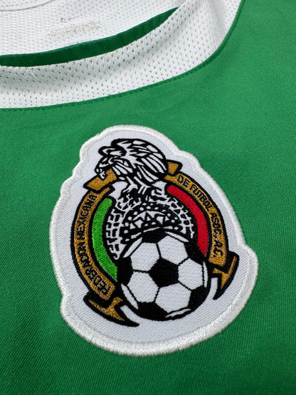 2005 NIKE T90 Mexico Home Jersey-RAFA MARQUEZ 4