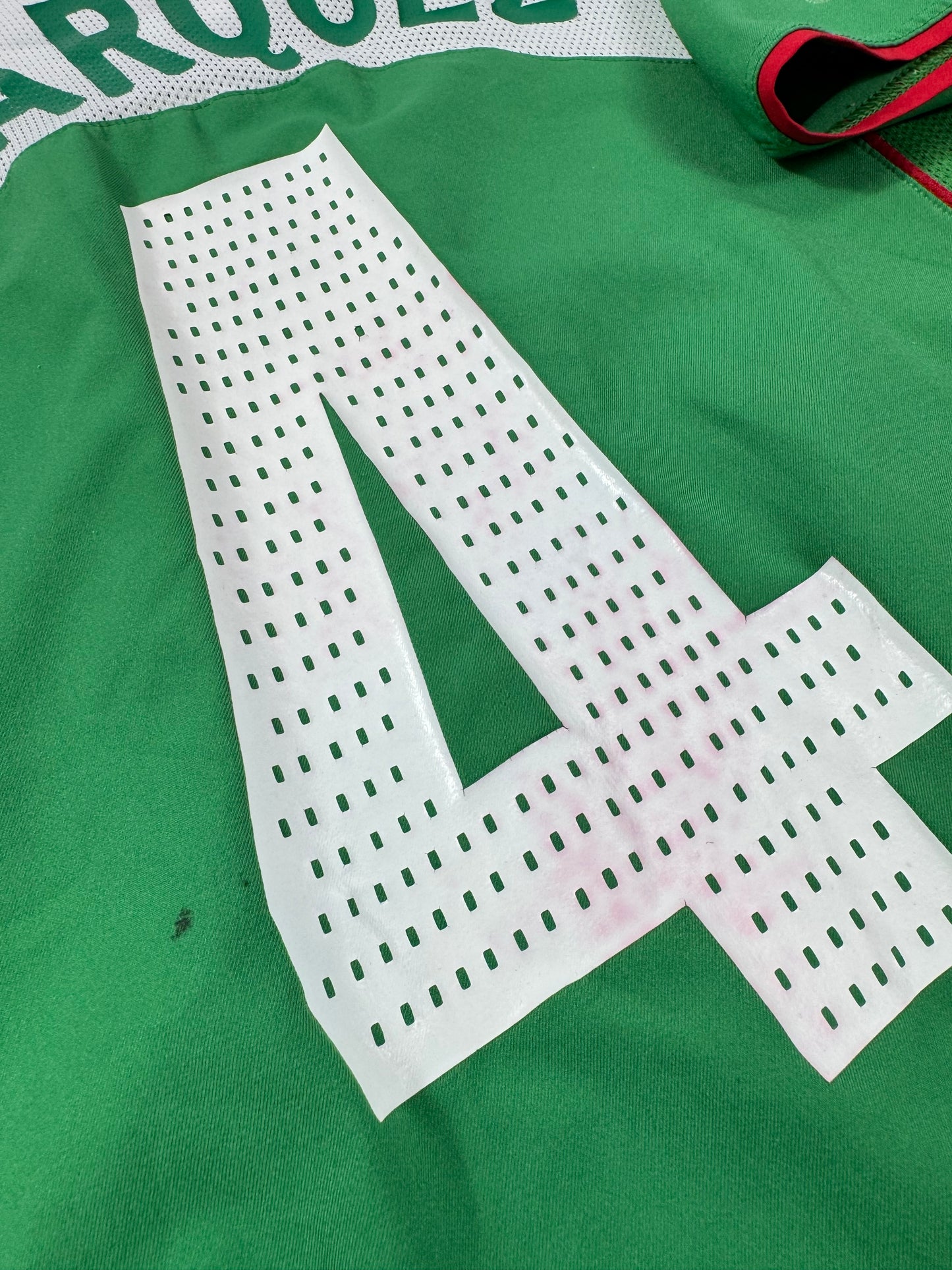 2005 NIKE T90 Mexico Home Jersey-RAFA MARQUEZ 4