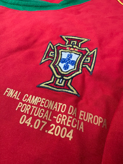 2004/05 NIKE T90 Portugal Home Jersey-CRISTIANO RONALDO 17