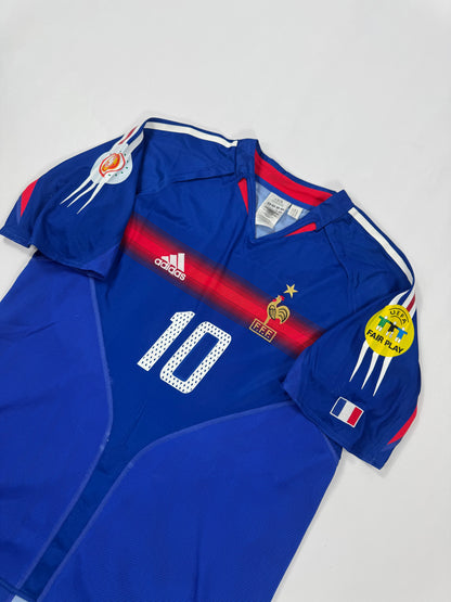 2004 ADIDAS France Home Jersey-ZIDANE 10