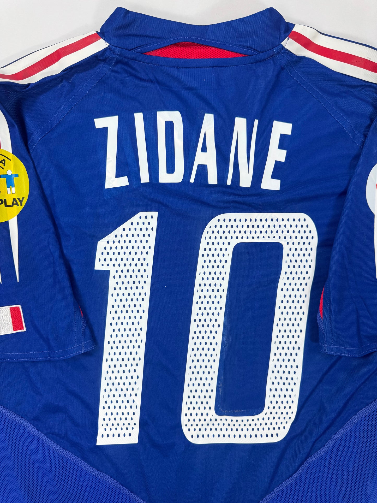 2004 ADIDAS France Home Jersey-ZIDANE 10