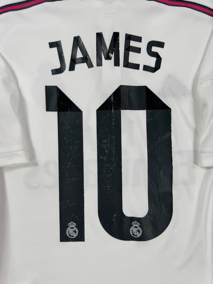 2014/15 ADIDAS Real Madrid Home Jersey-JAMES RODRIGUEZ 10 (S)
