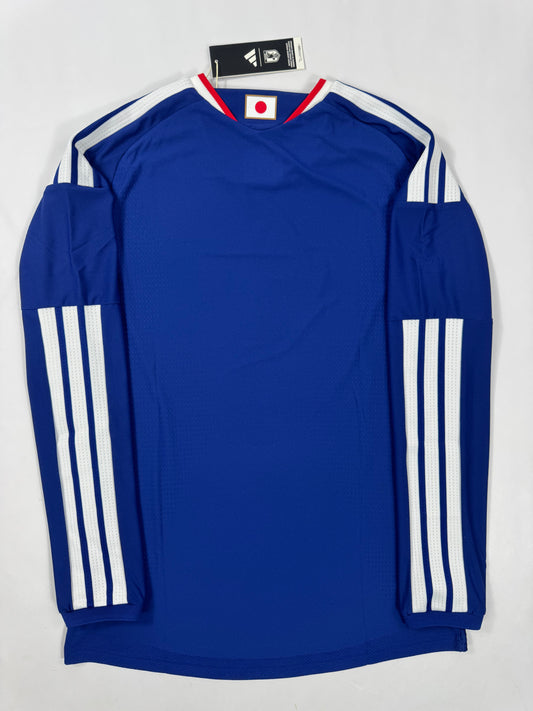 2026 ADIDAS Japan Home Jersey- AUTHENTIC PLAYER VERSION LONG SLEEVE (M)