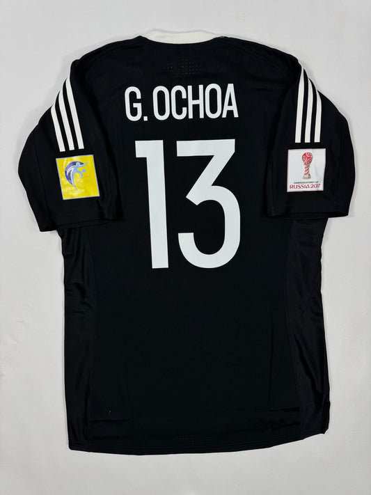 2017 ADIDAS Mexico Goalkeeper Jersey OCHOA 13-PLAYER ISSUE UTILERIA (L)