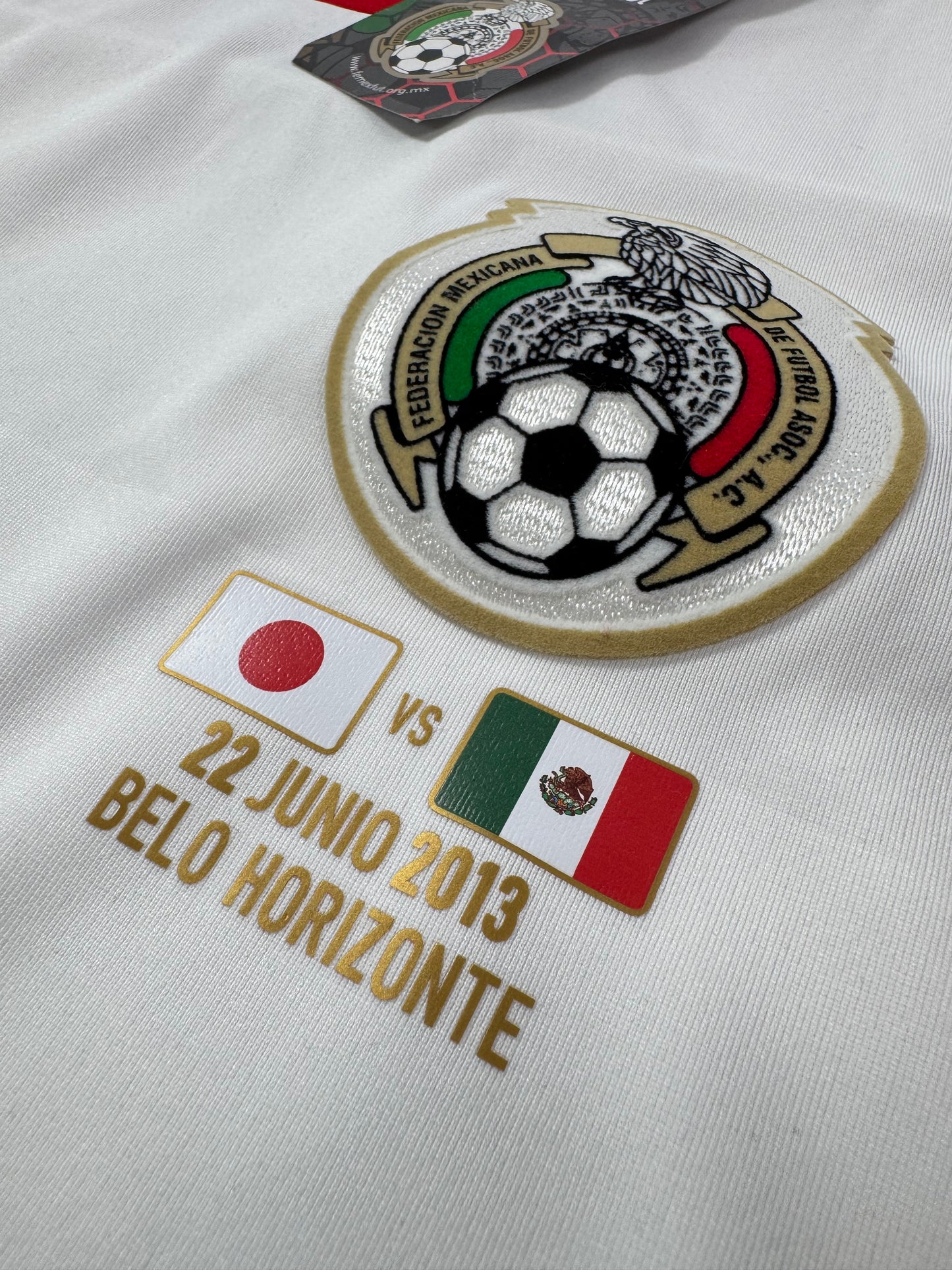 2013 ADIDAS FORMOTION Mexico Away Jersey LONG SLEEVE PLAYER VERSION-GIO DOS SANTOS 10-(M)