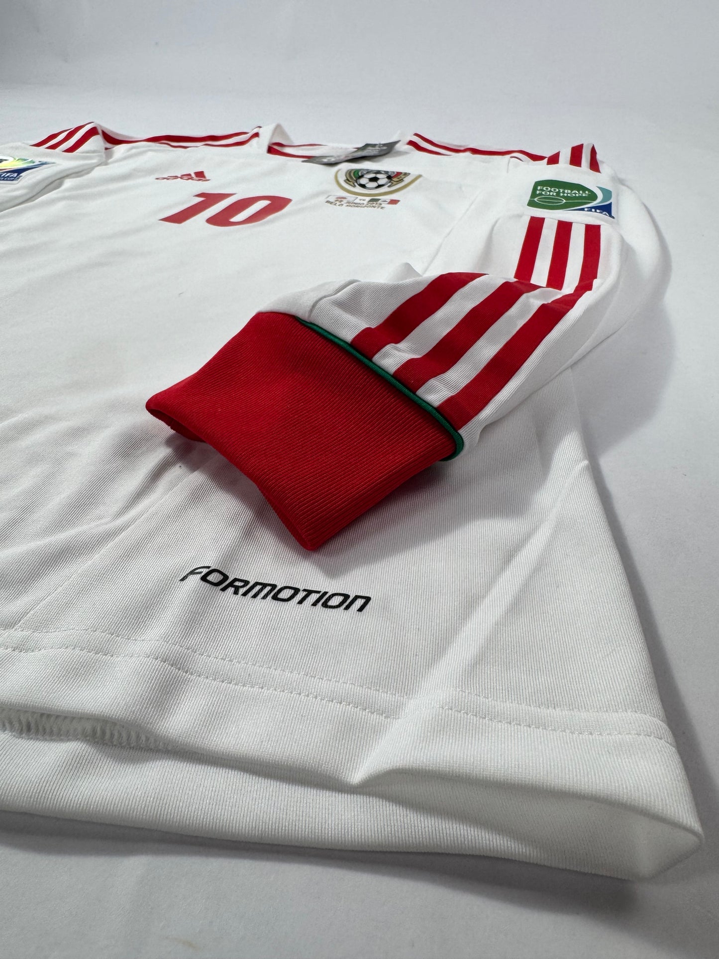 2013 ADIDAS FORMOTION Mexico Away Jersey LONG SLEEVE PLAYER VERSION-GIO DOS SANTOS 10-(M)