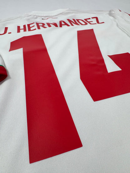 2013 ADIDAS FORMOTION Mexico Away Jersey PLAYER VERSION-JAVIER HERNANDEZ 14-(M)