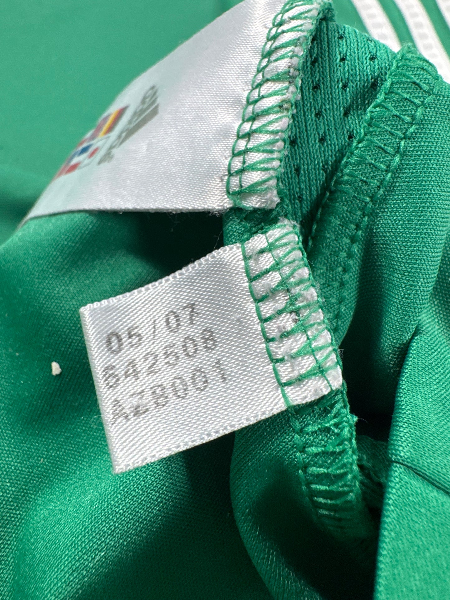 2007 ADIDAS Mexico Home Jersey-NERY CASTILLO 21 (XXL)