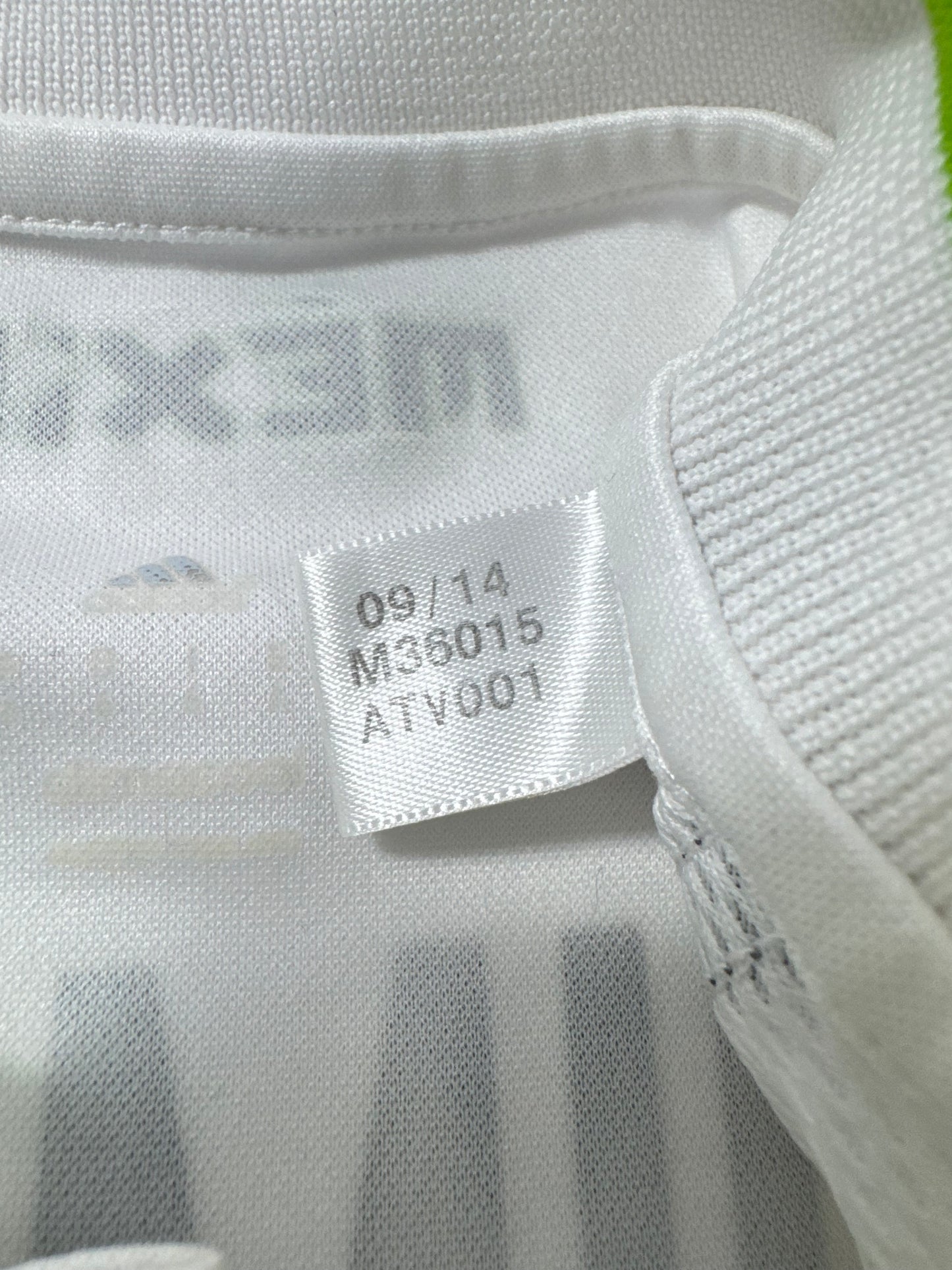 2015-17 ADIDAS ADIZERO Mexico Away Jersey PLAYER ISSUE-RAUL JIMENEZ 9-(M)