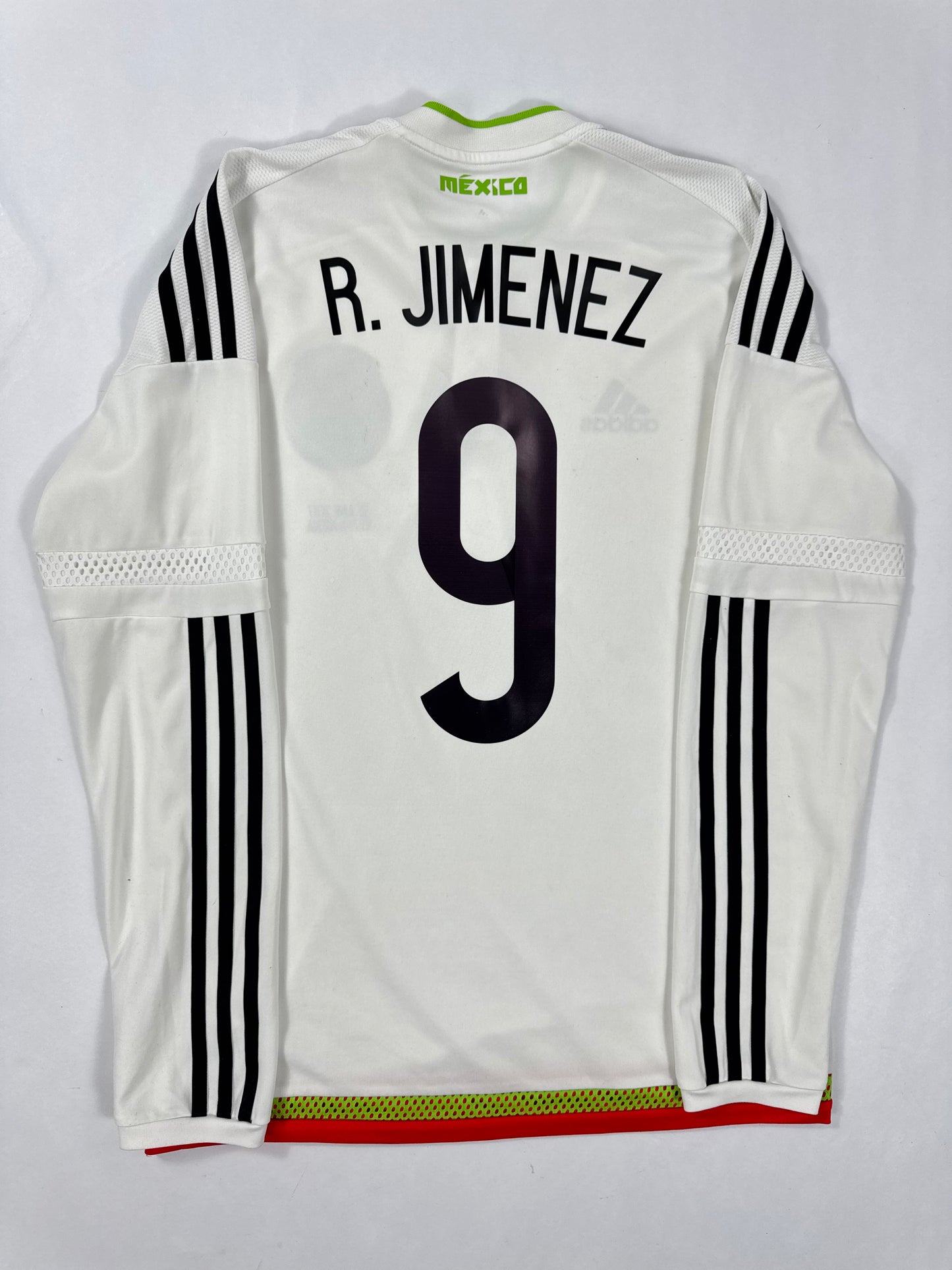 2015-17 ADIDAS ADIZERO Mexico Away Jersey PLAYER ISSUE-RAUL JIMENEZ 9-(M)