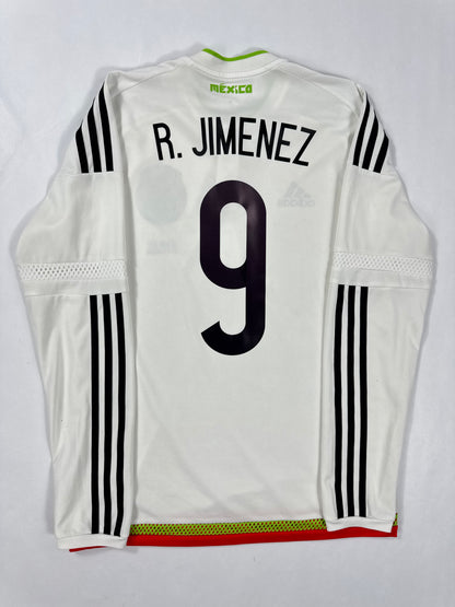 2015-17 ADIDAS ADIZERO Mexico Away Jersey PLAYER ISSUE-RAUL JIMENEZ 9-(M)