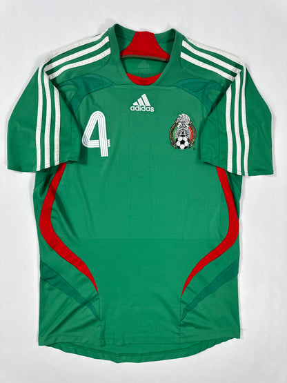 2007 ADIDAS Mexico Home Jersey RAFA MARQUEZ 4-(S)