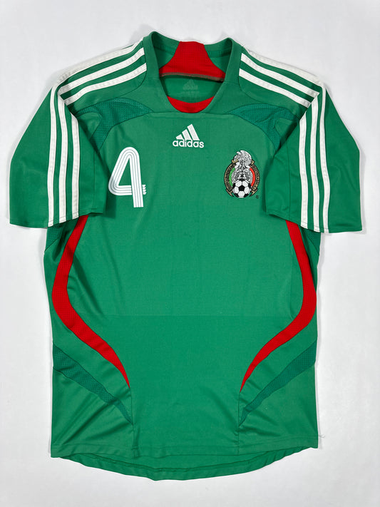 2007 ADIDAS Mexico Home Jersey RAFA MARQUEZ 4-(S)