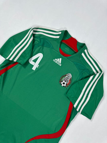 2007 ADIDAS Mexico Home Jersey RAFA MARQUEZ 4-(S)