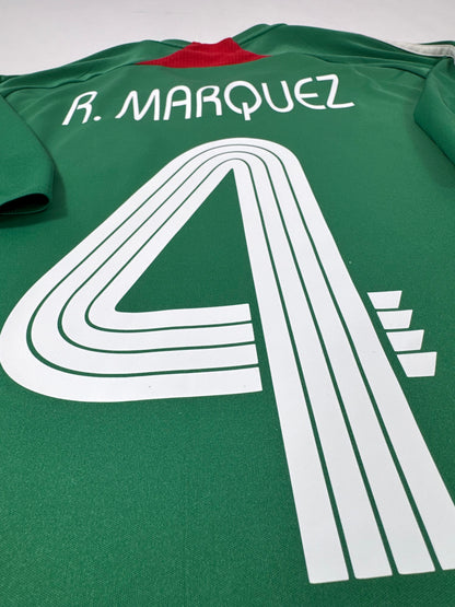 2007 ADIDAS Mexico Home Jersey RAFA MARQUEZ 4-(S)