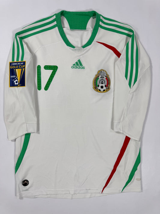 2009 ADIDAS Mexico Away Jersey-GIO DOS SANTOS 17-(M)