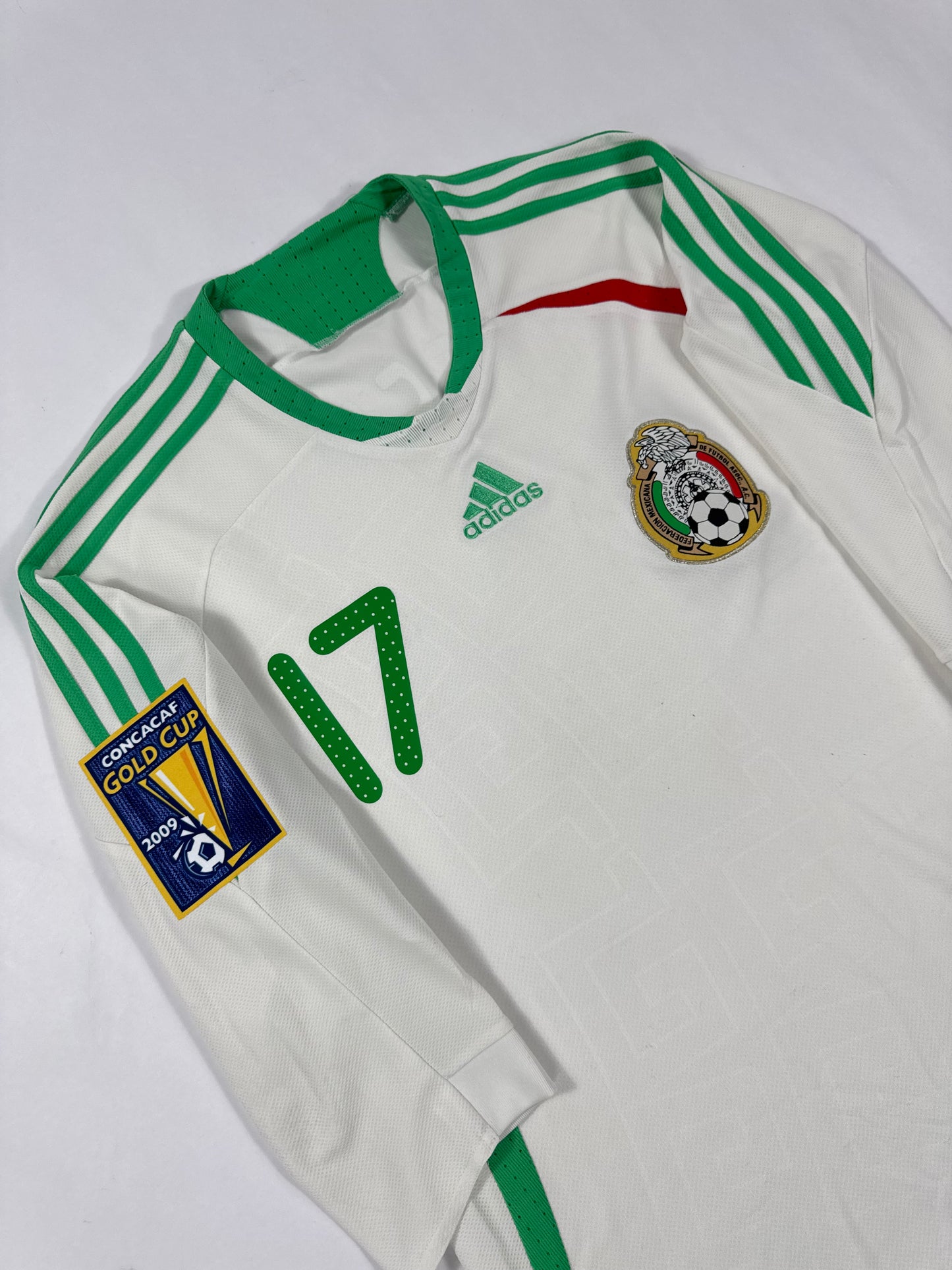 2009 ADIDAS Mexico Away Jersey-GIO DOS SANTOS 17-(M)