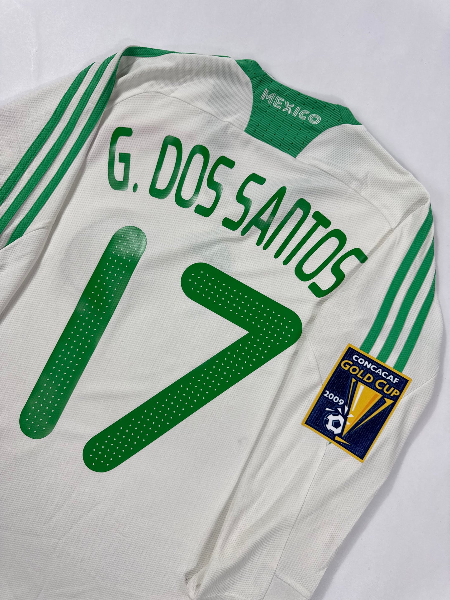 2009 ADIDAS Mexico Away Jersey-GIO DOS SANTOS 17-(M)
