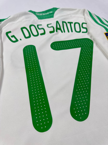 2009 ADIDAS Mexico Away Jersey-GIO DOS SANTOS 17-(M)