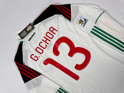 2010 ADIDAS Mexico GOALKEEPER Jersey OCHOA 13-NEW WITH TAGS-(XL)