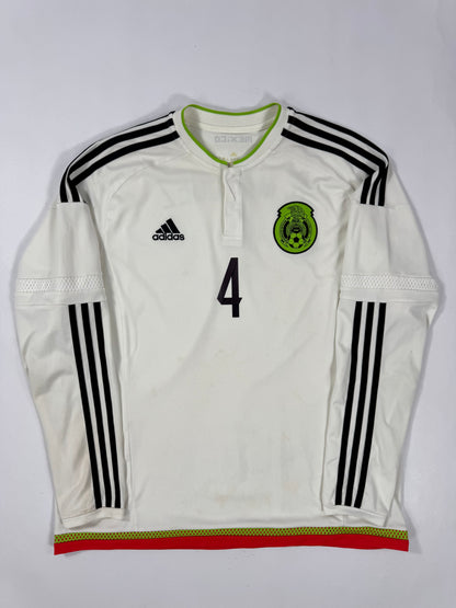 2015 ADIDAS Mexico Away Jersey LONG SLEEVE-RAFA MARQUEZ 4-(XL)