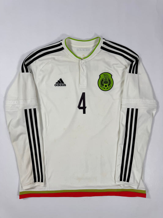 2015 ADIDAS Mexico Away Jersey LONG SLEEVE-RAFA MARQUEZ 4-(XL)