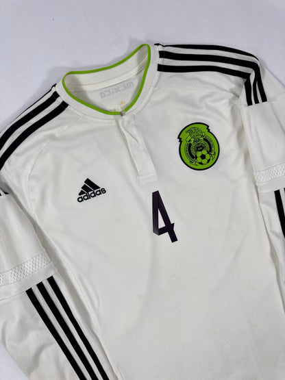 2015 ADIDAS Mexico Away Jersey LONG SLEEVE-RAFA MARQUEZ 4-(XL)