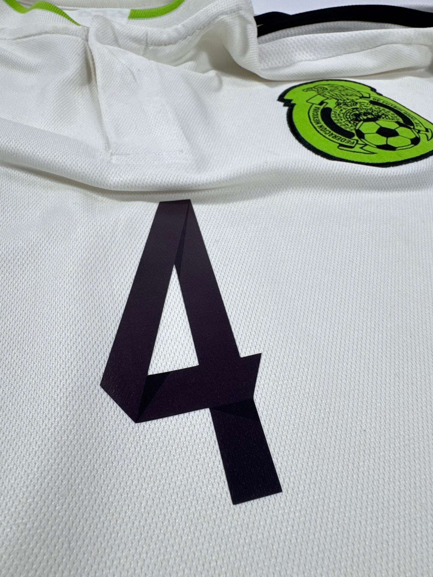 2015 ADIDAS Mexico Away Jersey LONG SLEEVE-RAFA MARQUEZ 4-(XL)