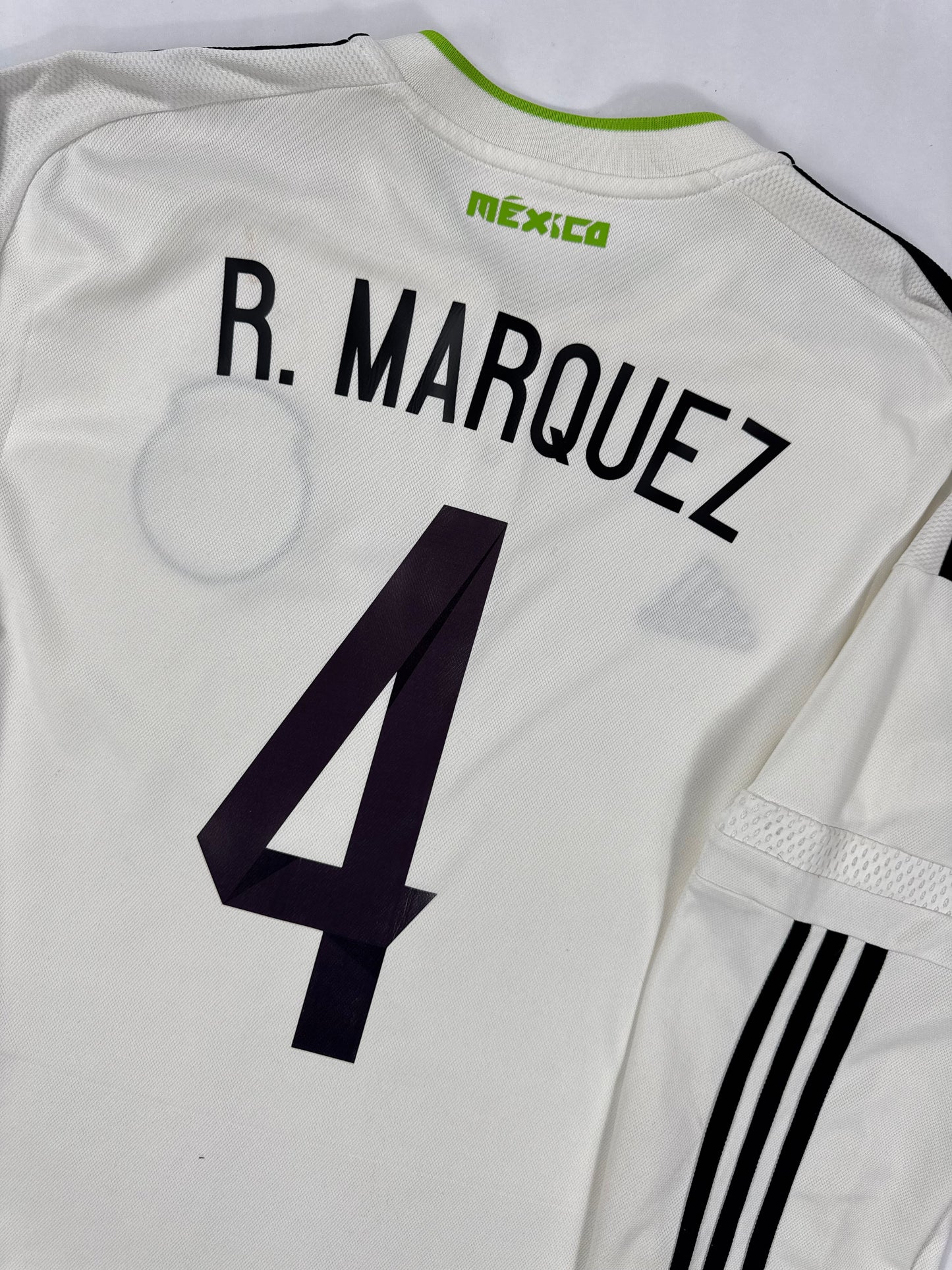 2015 ADIDAS Mexico Away Jersey LONG SLEEVE-RAFA MARQUEZ 4-(XL)