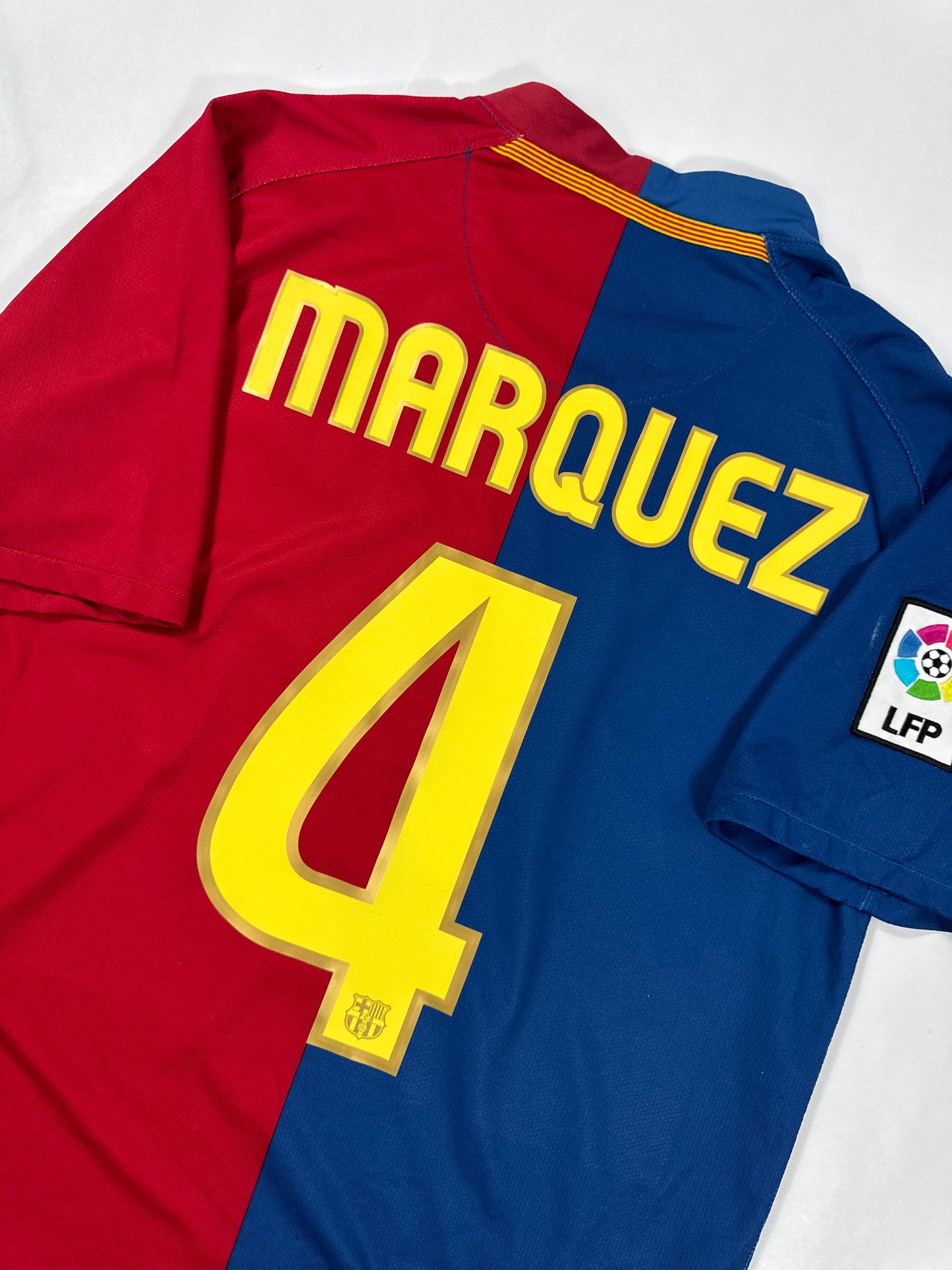 2009 NIKE FC Barcelona Home Jersey-RAFA MARQUEZ 4