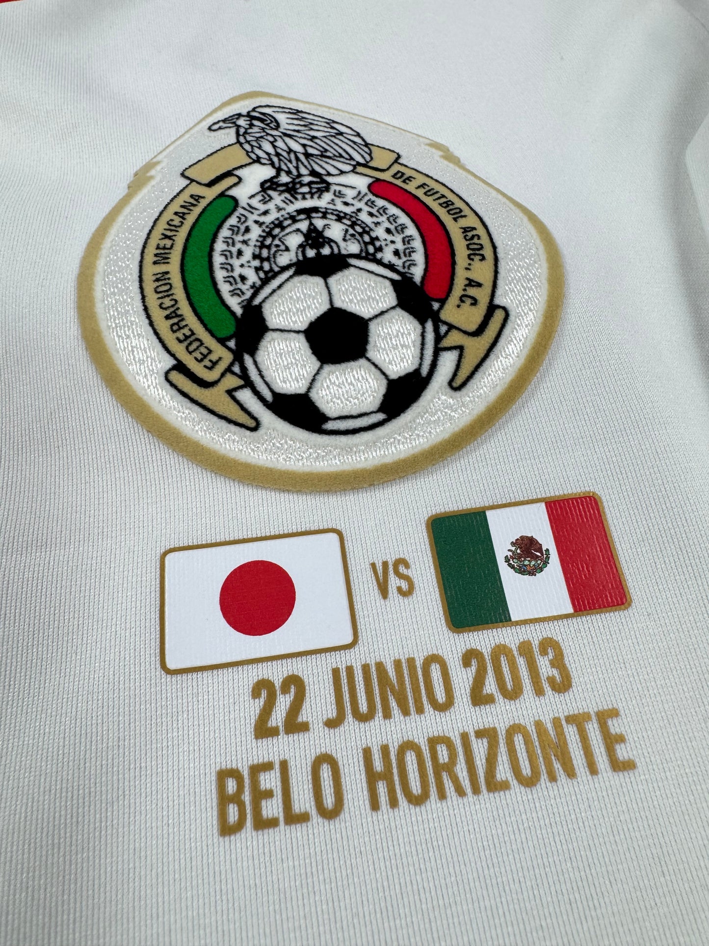 2013 ADIDAS FORMOTION Mexico Away Jersey PLAYER VERSION LONG SLEEVE-JAVIER HERNANDEZ 14-(M)