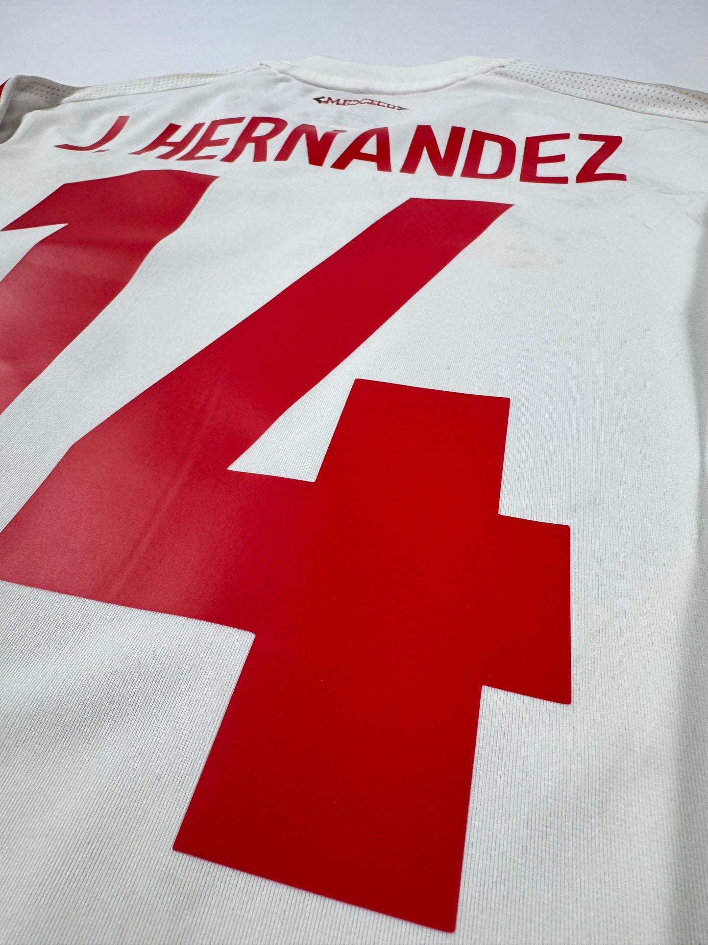 2013 ADIDAS FORMOTION Mexico Away Jersey PLAYER VERSION LONG SLEEVE-JAVIER HERNANDEZ 14-(M)
