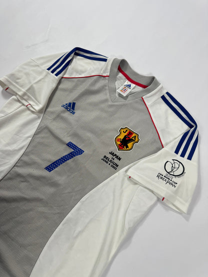 2002 ADIDAS Japan Away Jersey-NAKATA 7-(S)