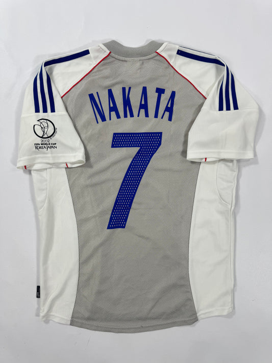 2002 ADIDAS Japan Away Jersey-NAKATA 7-(S)