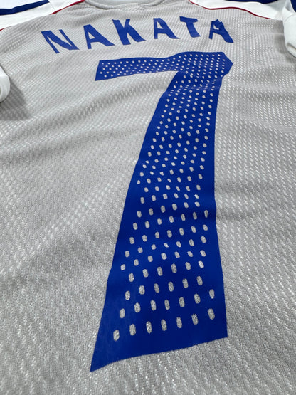 2002 ADIDAS Japan Away Jersey-NAKATA 7-(S)