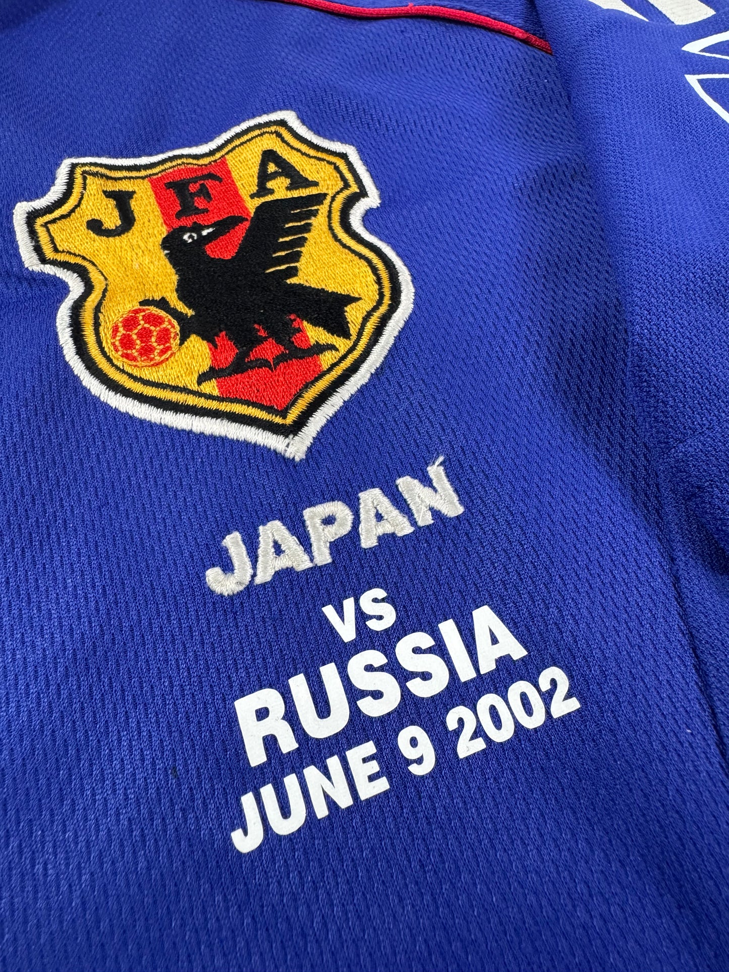 2002 ADIDAS Japan Home Jersey-NAKATA 7-(S)
