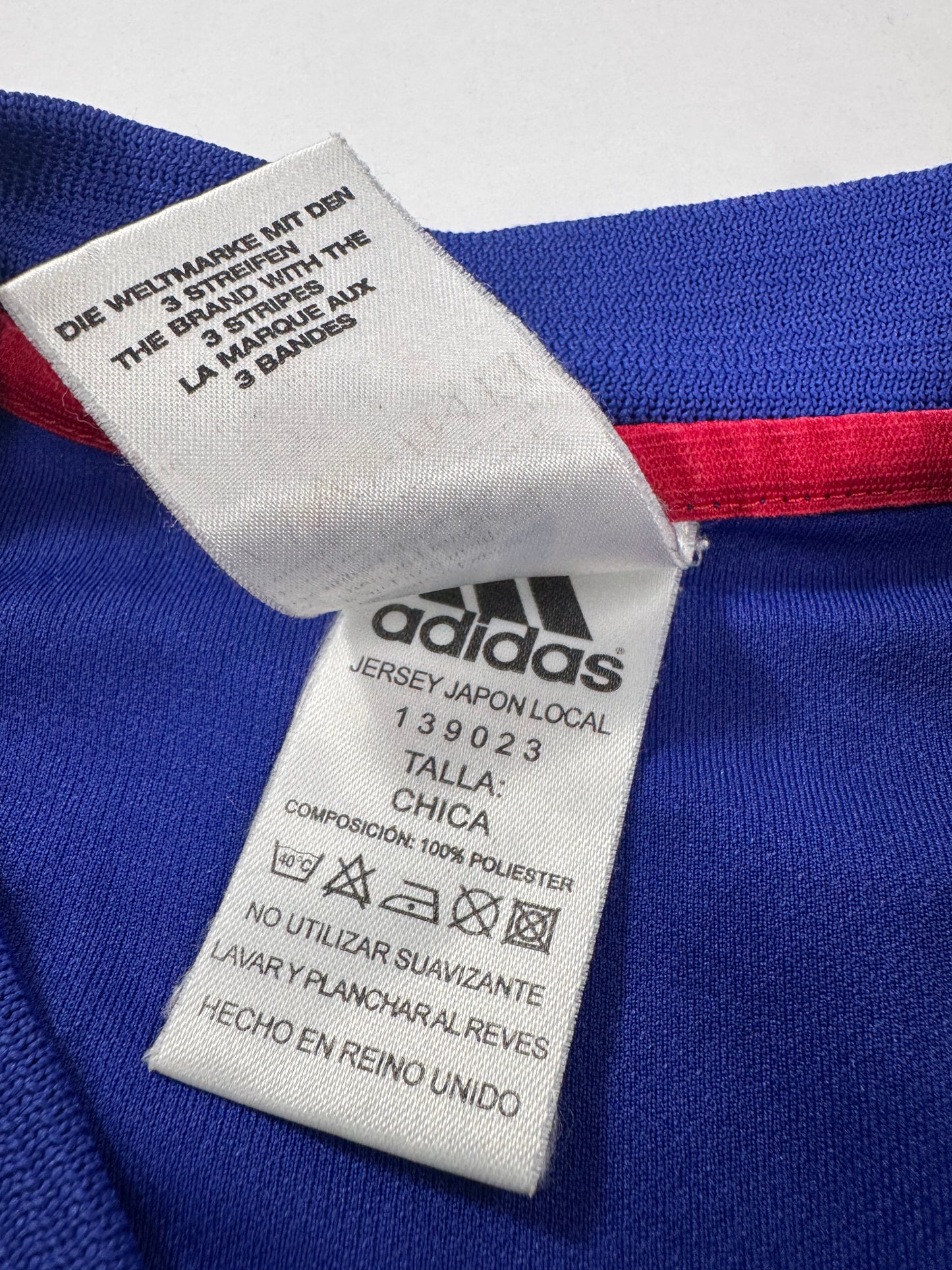 2002 ADIDAS Japan Home Jersey-NAKATA 7-(S)