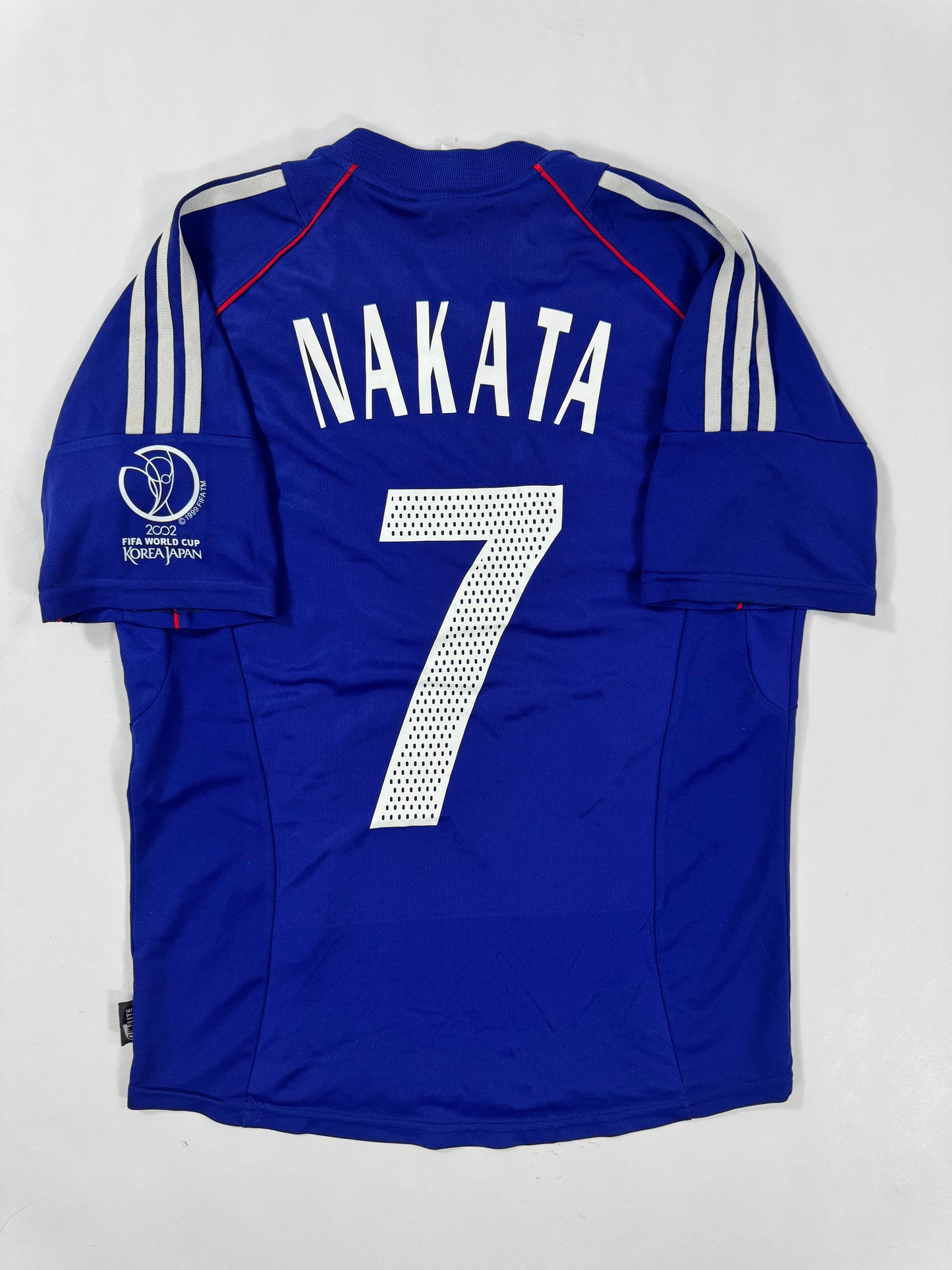 2002 ADIDAS Japan Home Jersey-NAKATA 7-(S)