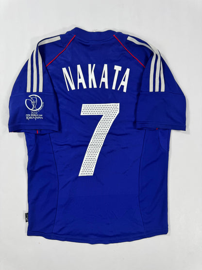2002 ADIDAS Japan Home Jersey-NAKATA 7-(S)