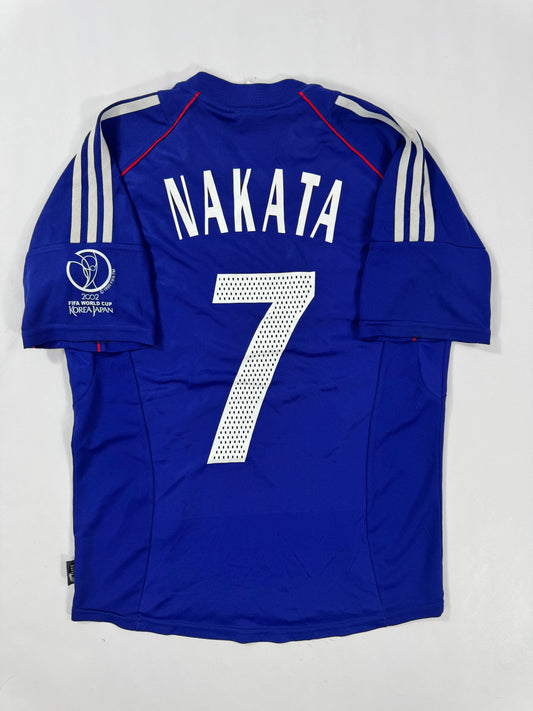 2002 ADIDAS Japan Home Jersey-NAKATA 7-(S)
