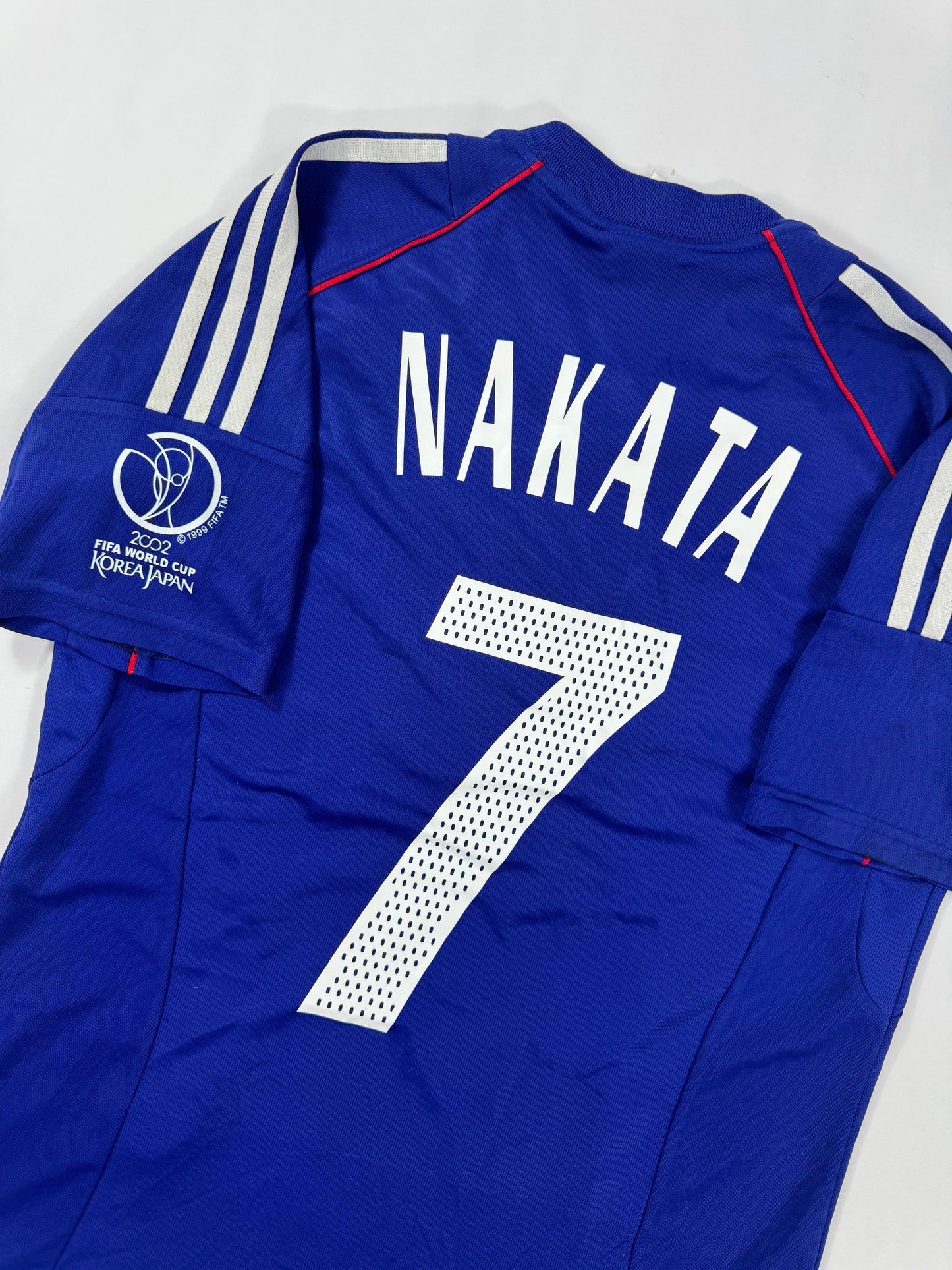 2002 ADIDAS Japan Home Jersey-NAKATA 7-(S)
