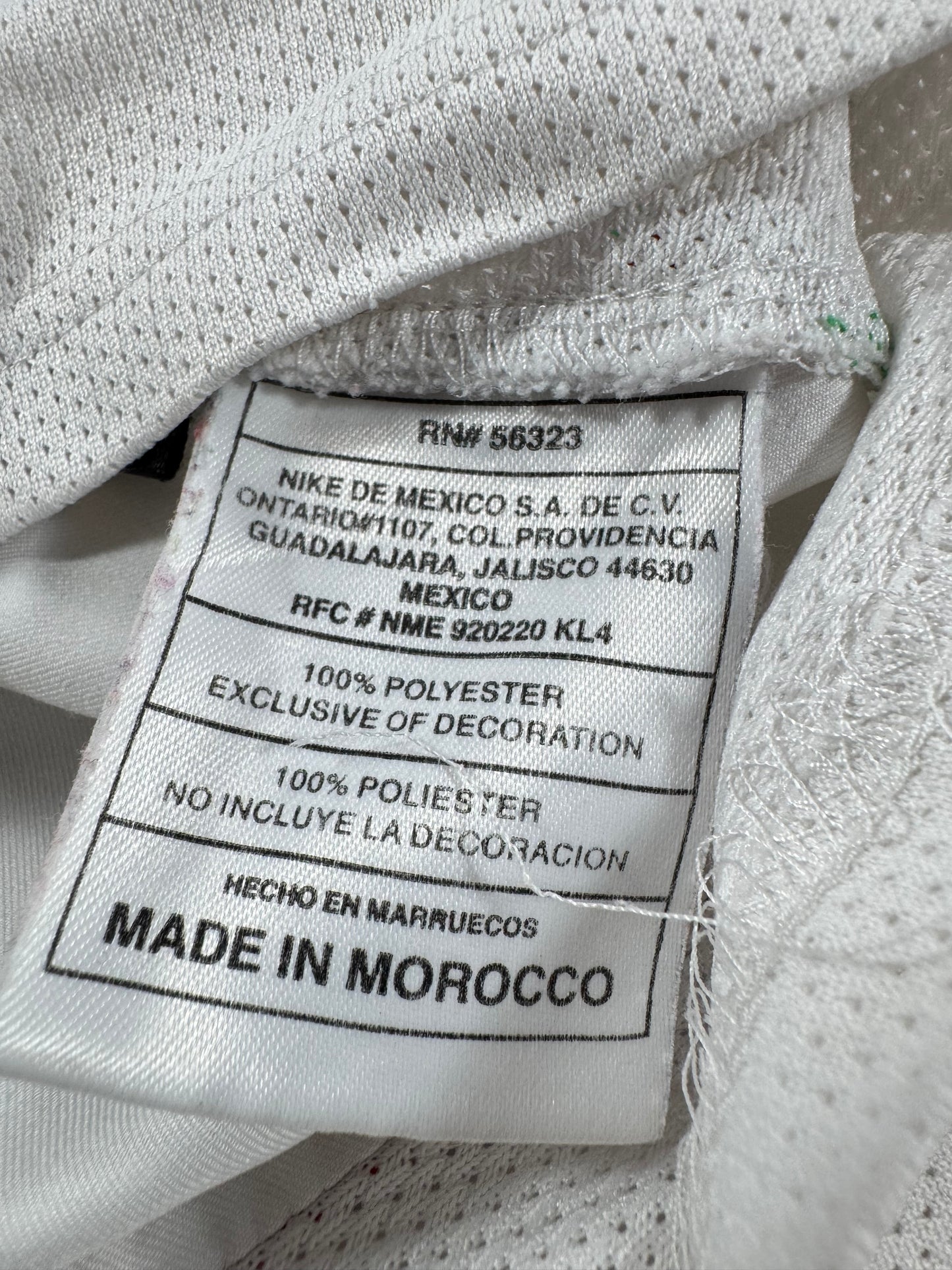 2003 NIKE Mexico Away Jersey-(M)