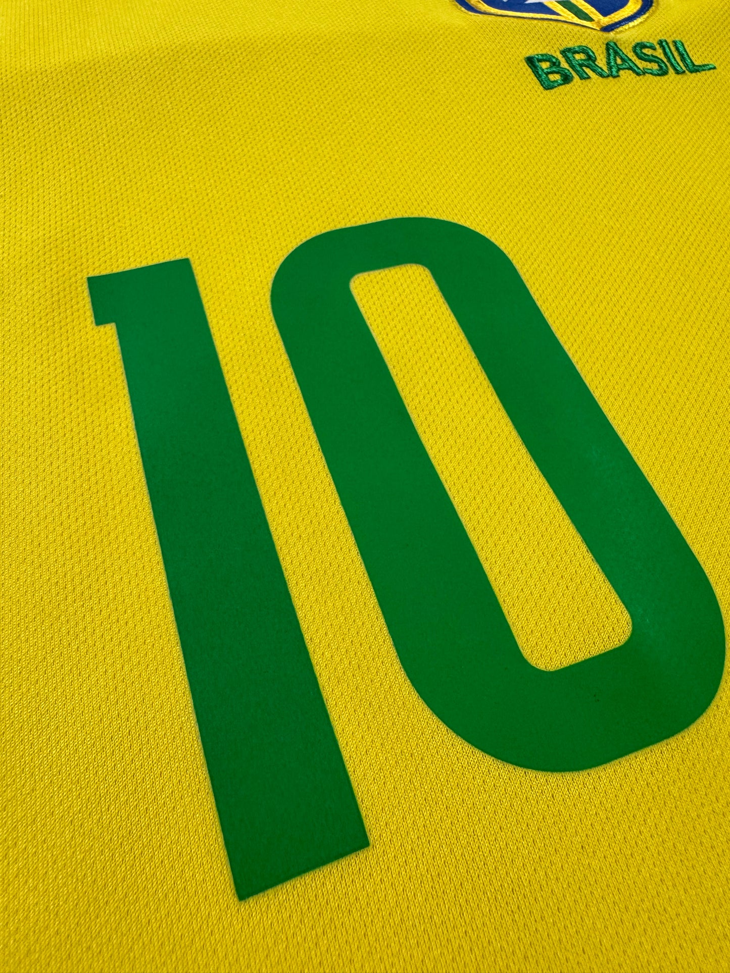 2019 NIKE Brazil Home Jersey-NEYMAR JR 10-(XL)