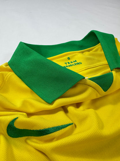 2019 NIKE Brazil Home Jersey-NEYMAR JR 10-(XL)