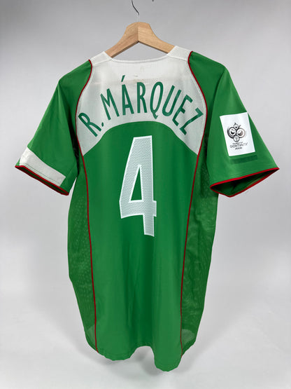 2004/05 NIKE T90 MEXICO HOME JERSEY MARQUEZ 4-(M)