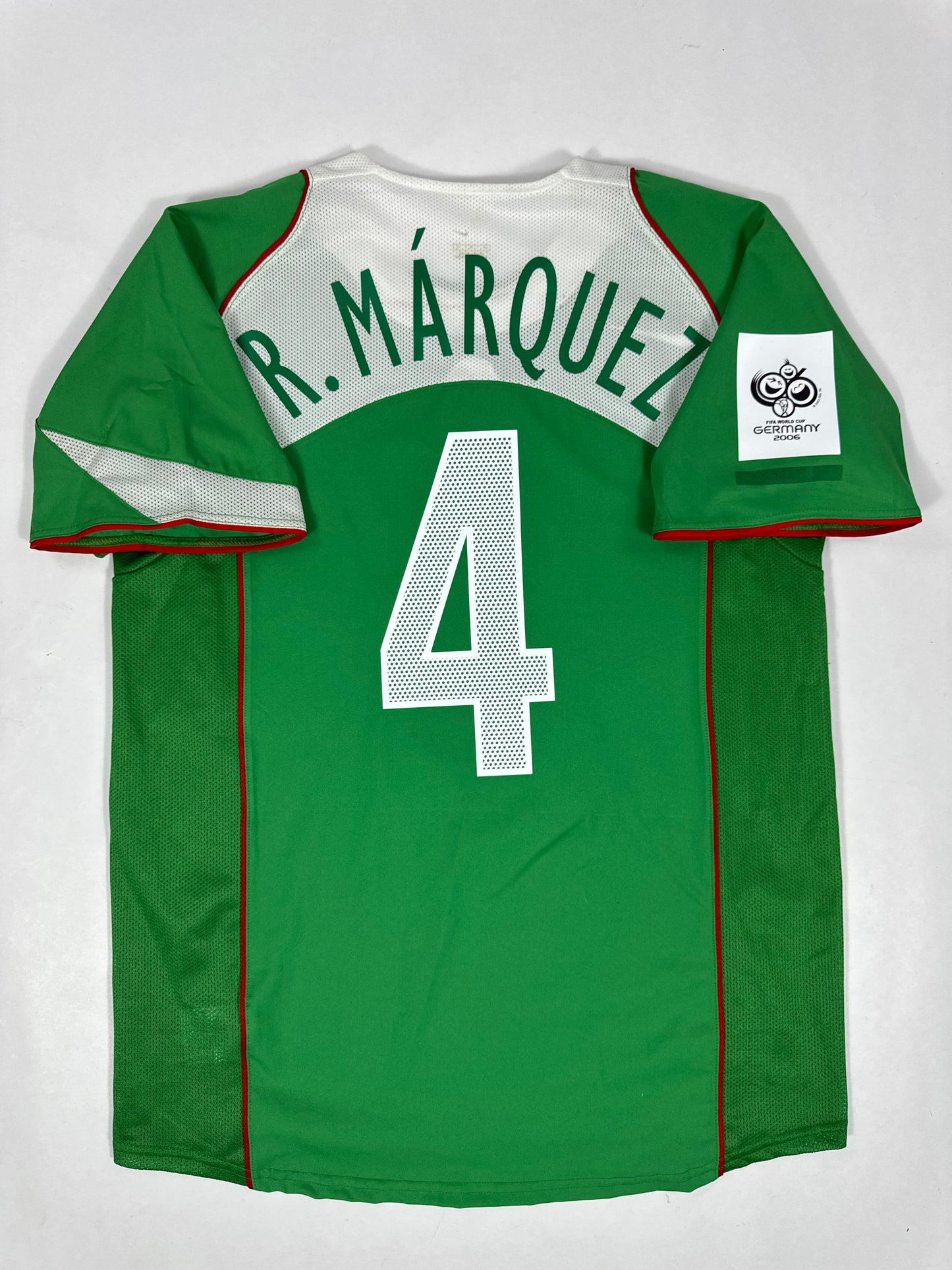 2004/05 NIKE T90 MEXICO HOME JERSEY MARQUEZ 4-(M)
