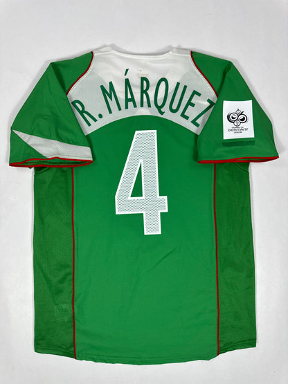 2004/05 NIKE T90 MEXICO HOME JERSEY MARQUEZ 4-(M)