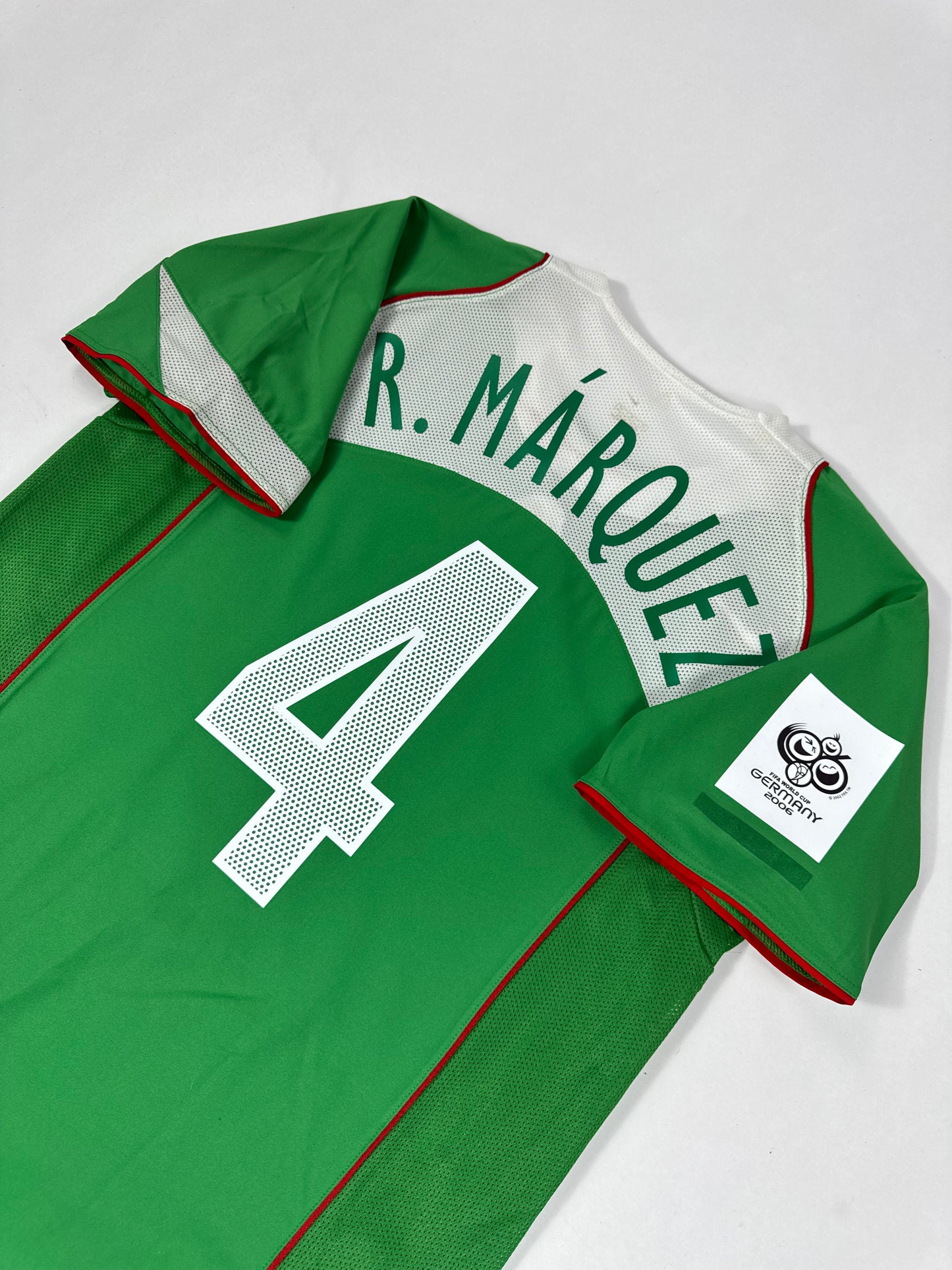 2004/05 NIKE T90 MEXICO HOME JERSEY MARQUEZ 4-(M)