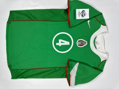 2004/05 NIKE T90 MEXICO HOME JERSEY MARQUEZ 4-(M)