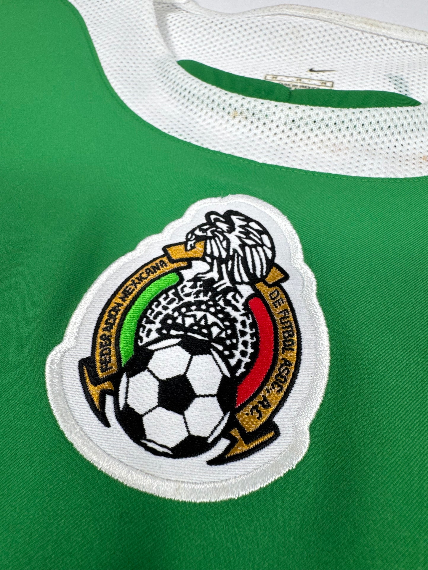 2004/05 NIKE T90 MEXICO HOME JERSEY MARQUEZ 4-(M)